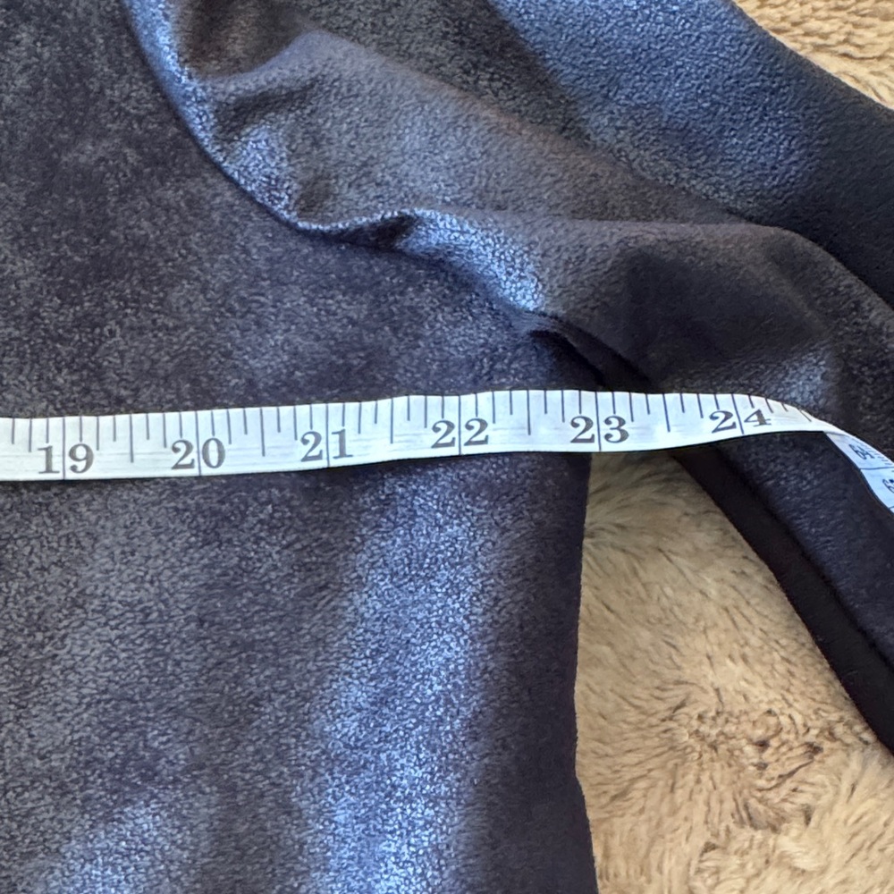 Lisa Rinna Collection Faux Suede Jacket with Faux Fur Lining – Size 12 - Picture 9 of 10